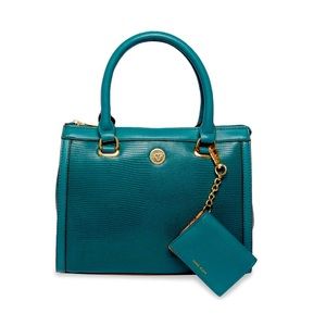 Anne Klein convertible satchel with adjustable strap and removable case